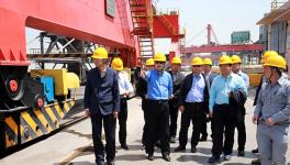 海螺集團(tuán)公司總經(jīng)理任勇 到沿江基地專(zhuān)項(xiàng)調(diào)研環(huán)保工作