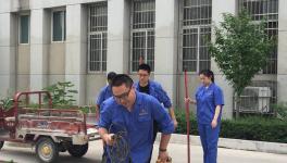 “雨季三防”工作強(qiáng) 生態(tài)水泥在行動