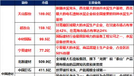 水泥巨無霸，中建材系水泥資產(chǎn)狂注入天山水泥