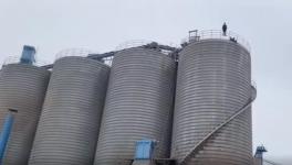 水泥廠有人“跳樓”！賠償款沒談攏！