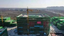 亞洲最大水泥研發(fā)基地封頂！將 于明年10月投入使用！