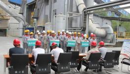 金隅冀東開展“安全生產(chǎn)月”應(yīng)急救援演練！