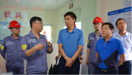 縣領(lǐng)導唐守淵調(diào)研東方希望豐都水泥！