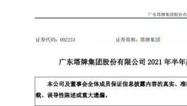 快報(bào)！塔牌集團(tuán)上半年水泥銷量大幅增長！