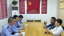 源頭治超！公安交警大隊約談水泥廠！